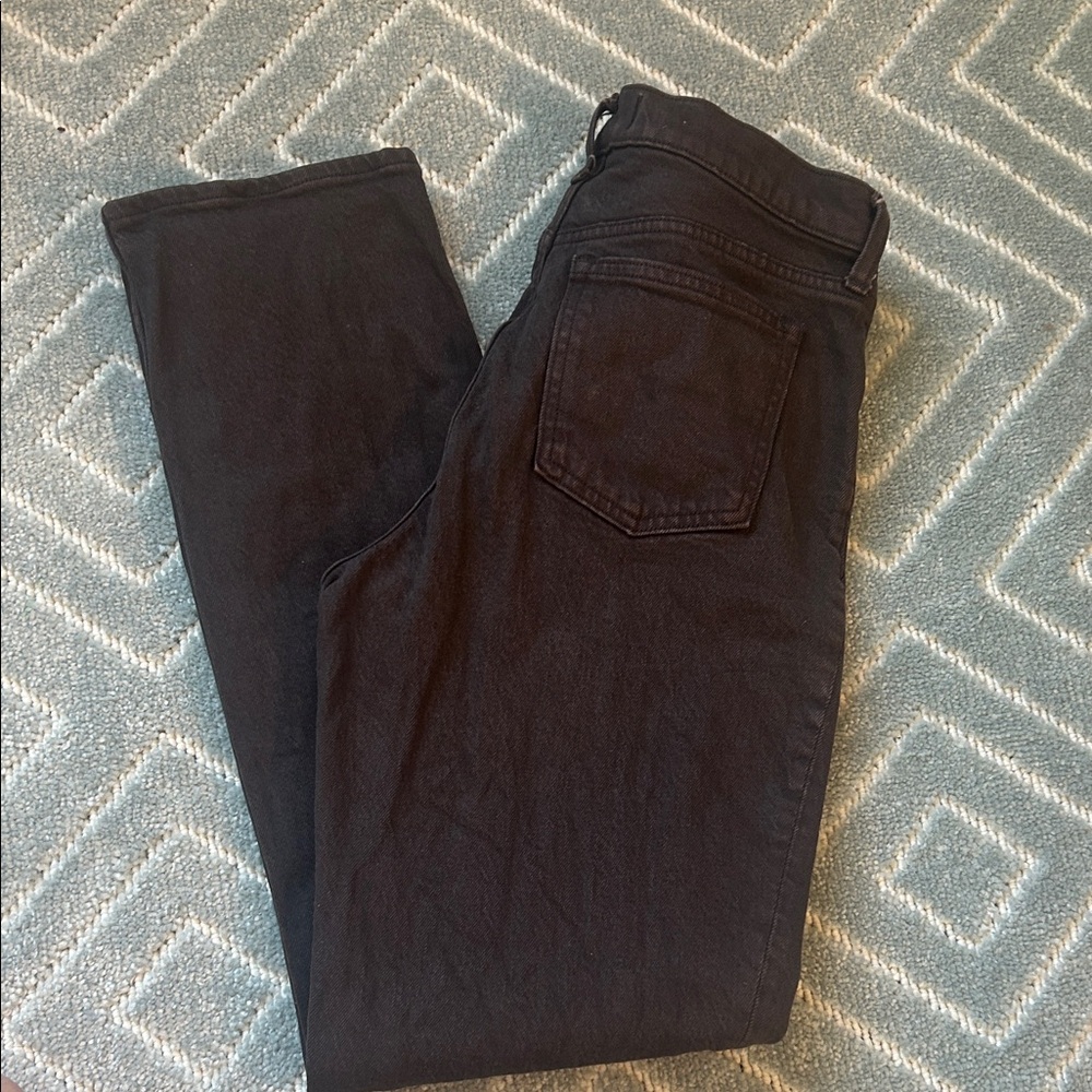 Abercrombie & Fitch Brown Denim Jeans 90s Straight Mid Rise